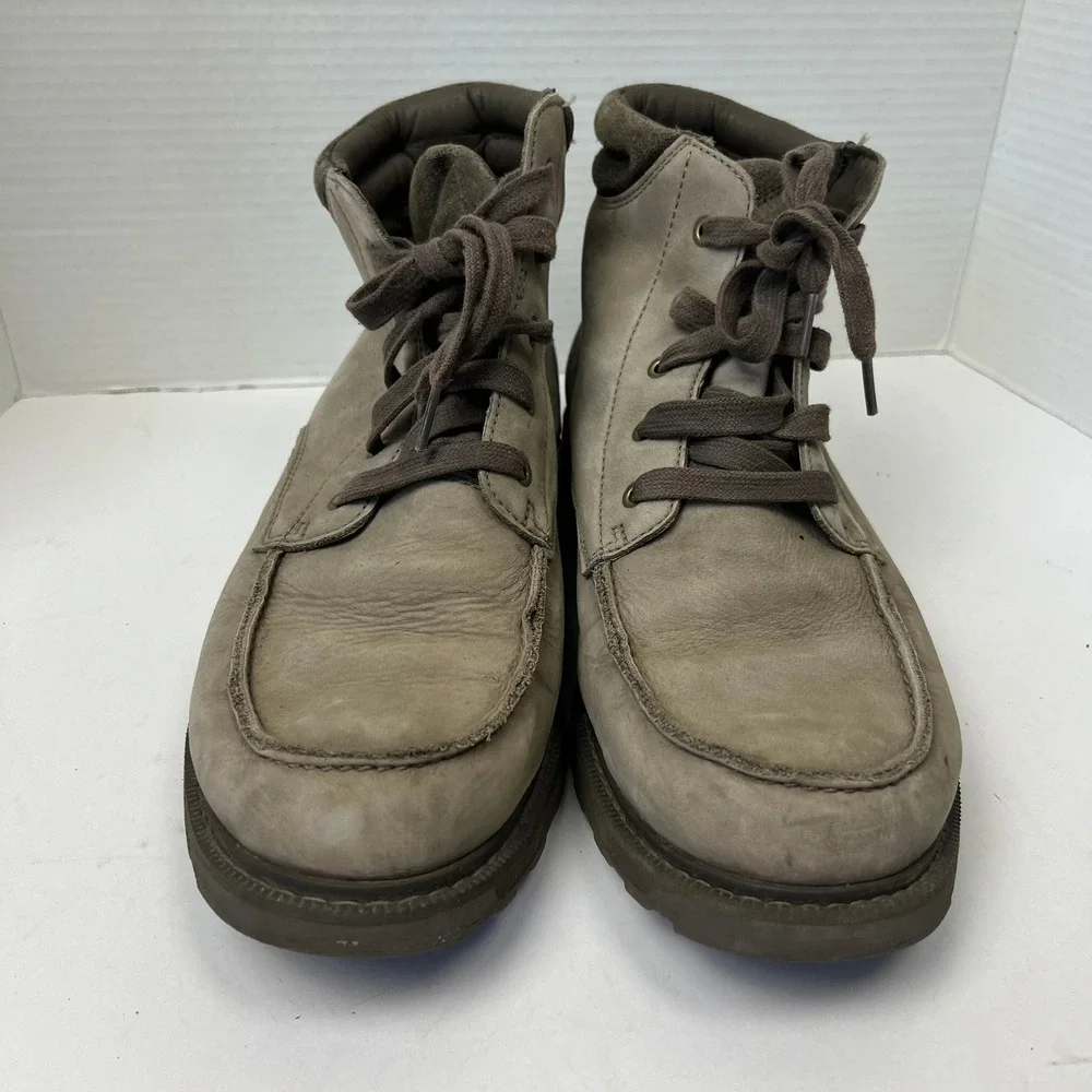 Sorel Madson II Moc Toe Waterproof Boots Mens 11 Grey Gorpcore Travel Casual